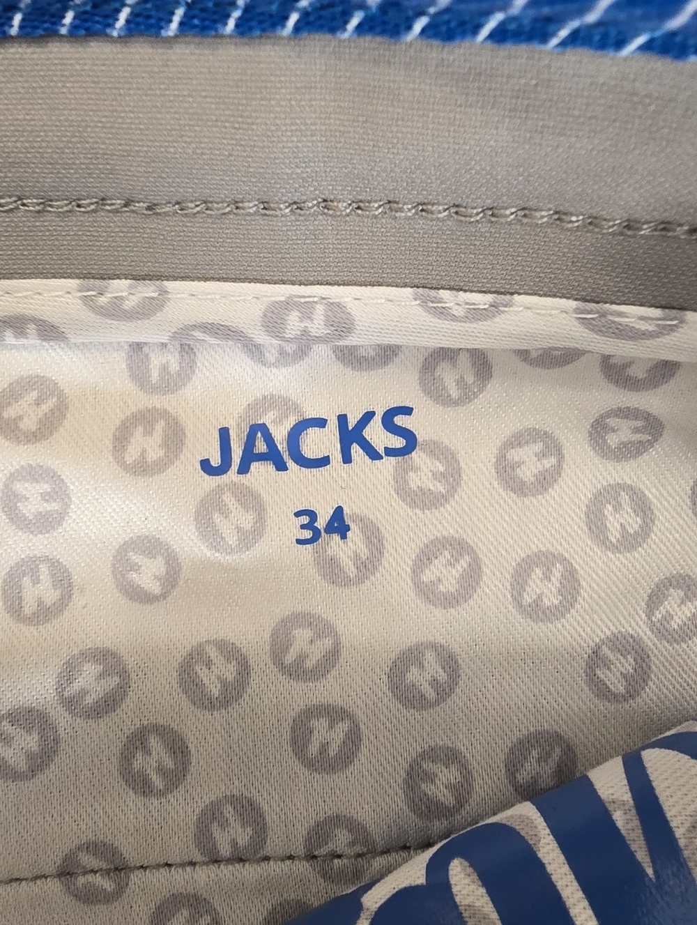 Mugsy Jacks Golf Shorts Gray Men's 34 Preppy Performance Wear - Picture 10 of 14